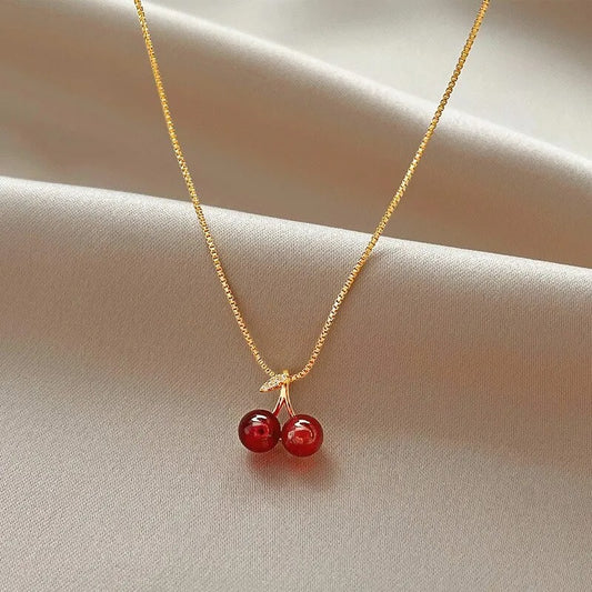 Sweet Cherry Necklace